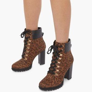 NWT Shandee Lace-Up Bootie